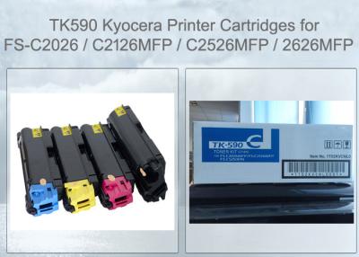 China Kyocera TK-590 Ecosys FS-C2126MFP Compatible Rainbow Pack Contains 4 Color Toner for sale