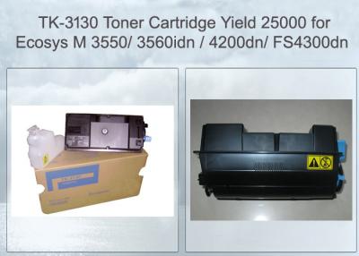 China Compatible Black TK3130 Kyocera Printer Toner Cartridges For Kyocera ECOSYS M3550idn for sale