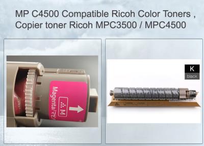 China Black Print Toner Cartridge MP C4500 884930 For Ricoh Aficio C4540 / LD445c 23000 Pages for sale