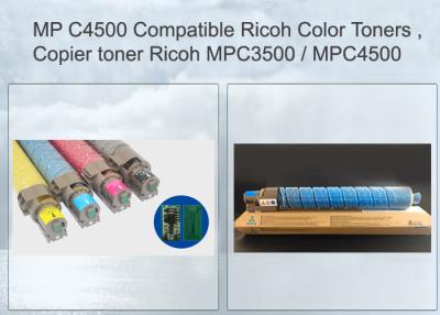 China 4 cartucho de tinta compatible de Ricoh MPC4500 del cartucho de tinta de la copiadora del paquete en venta