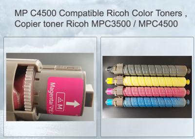 China MPC4500 Copier Ricoh Color Toner Cartridge Aficio MPC3500 4 Sets for sale