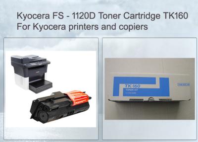 China Kyocera TK160 Black Copier Toner Kit For FS-1120D FS-1120DN ECOSYS P2035d for sale