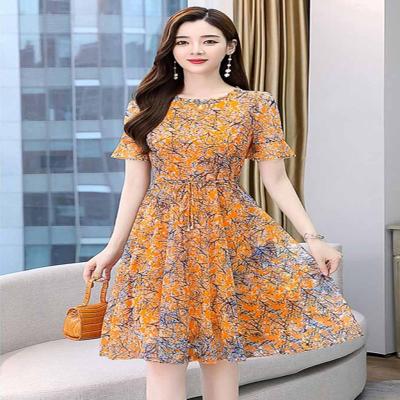 China 2022 New Style Ladies Summer Women Fashionable Slim Casual Dresses Anti-Static Sleeveless Dresses for sale