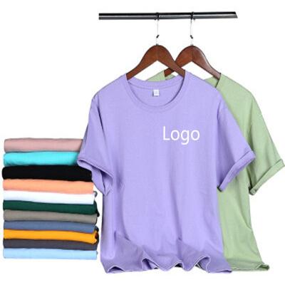 China Anti-Wrinkle Summer Casual 100% Cotton T-shirt Customizes T-shirt Women Fashion Woman T-shirt Women Tops Tees for sale