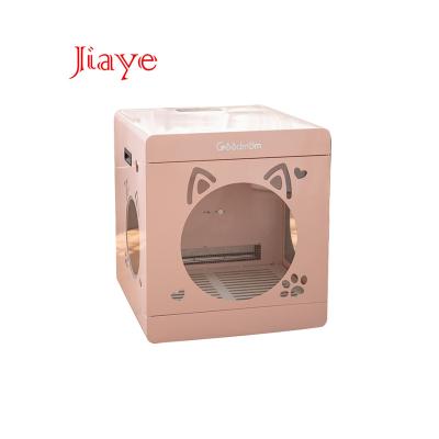 China 2021 Small Animals Carrier Innovative Shape Beautiful Design And Portable Adjustable Metal Dryer Pet Cleaning Grooming Chamber for sale