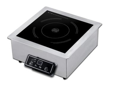 China For Kitchen 5KW SS Dish Induction Cooker Energy Saving Commercial With Electromagnetic Power By Circuit Control JY-IC1007A for sale