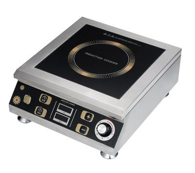 China For Kitchen Cooking Stainless Steel 5KW Energy Saving Commercial Induction Cooker Smart Appliances Big Useful Power For Chef JY-IC1006A for sale