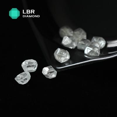 China Pendant Large Size White Diamond Rings Earrings Necklace HPHT Grade A+ 2.5-3.0 Carat Lab Created Rough Diamond for sale