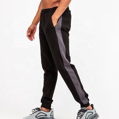 China Anti-Wrinkle Customized Sweatpants Korean Thick Cotton Heavy Pima Cotton Sweatpants With Stripe for sale