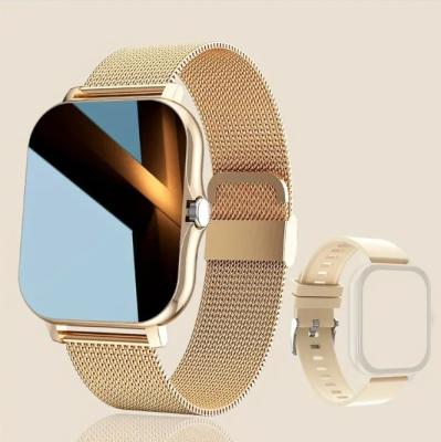 China Touch Screen 2022 New Women Smart Watch Bt Call Heart Rate Monitor Sport Tracker Wearable Devices Y13 Smartwatch for sale