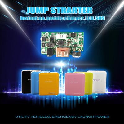 China Mobile Phone Car Battery Backup Tools Power Bank Car Jump Starter For Leptop Smartphone Power Charging for sale