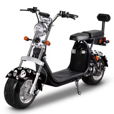 China Hot Selling EEC/COC Citycoco 1500/2000W/3000W New Arrival Electric Scooter Carcass Men's Electric Bike Door to Door Freely for sale