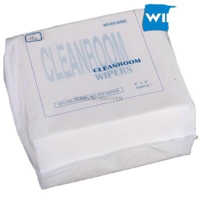 China Good Performance Sustainable Non Woven Spunlace Cleanroom Wiper Roll for sale