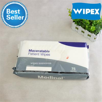 China Sustainable Hospital Wipes Medical Hygiene Rediwipes Maceratable Vernacare Wipe for sale