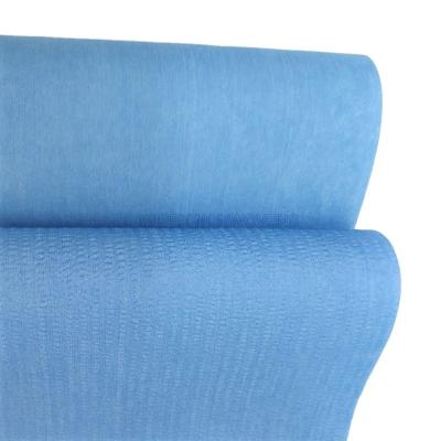 China Sustainable 55% Cellulose 45% Pet Spunlace Nonwoven Fabric Fabric for sale