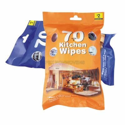 China WIPEX- Wet Spunlace Towel Eco-friendly Non Wet Dry And Wet Paper Towels for sale