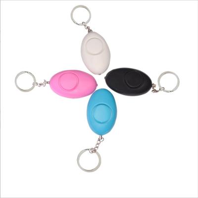 China Cute Gift A242 Egg Train Security To Protect Security Alert Personal Loud Scream Emergency Key Chain Alarm For Kid Elder for sale