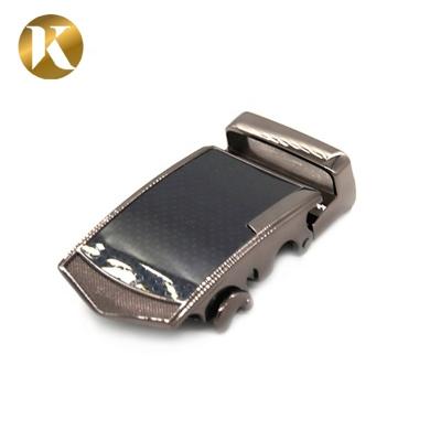 China Fashion Auto Lock Zinc Alloy Buckle Simple Design For Business Men for sale