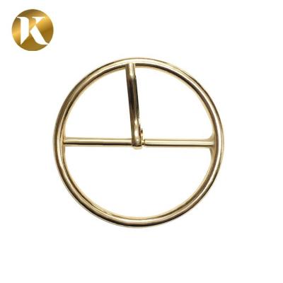 China Circular Simple Generous Ladies Belt Buckles , 60mm Female Belt Buckles for sale