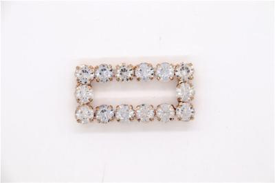 China Crystal Rhinestone Shoe Clips New Style With Beautiful Appearance for sale