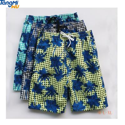 China wholesale Anti-wrinkle men beach wear swim trunks polyester peach skin unline mesh quick dry 5 way panel shorts beach swimshorts for sale