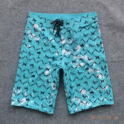 China new men's Anti-wrinkle swim trunks summer floral boardshorts beach original fashion print swim shorts surf swim shorts for sale