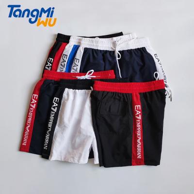 China Wholesale Anti-Wrinkle TMW Two Layer Mens Swimshort 6XL Patchwork Waist Logo Nylon Surf Big Shorts Shorts Quick Dry Men Swimwear for sale