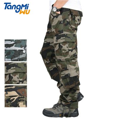 China 2022custom fashion waterproof mens camouflage sports trotters pants sweatpants cotton cargo pants mens long pants for sale