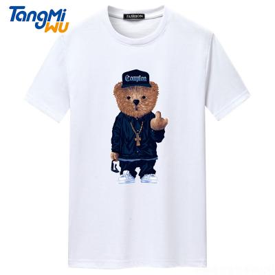 China Wholesale Anti-wrinkle TMW Men's Clothing Digital Graphic T-Shirts Anime Oversized T-shirt Cartoon Anime Ropa Print Men's T-shirts for sale