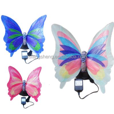 China plastic led butterfly, led artificial butterfly for sale