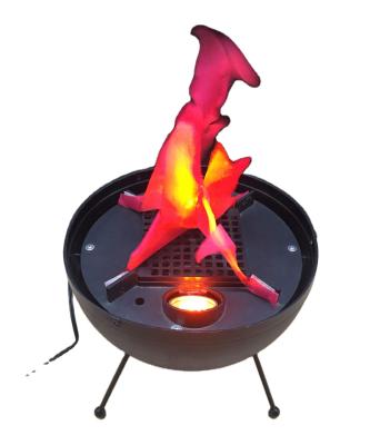 China Plastic Fire Lamp Silk Fire Led Fire Flame Light for sale