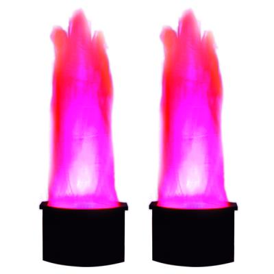 China Look Like Popular Flame Machine Real Fire LED Flame Effect Light Silk Halloween Holiday Lighting for sale