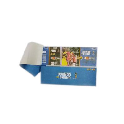 China paper & Cardboard Security Paper Printing Entrance Ticket Receipt Booklet Hologram Strip Ticket for sale