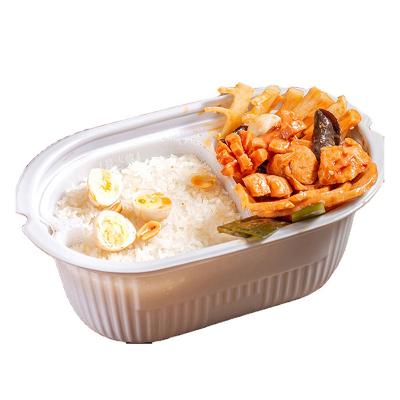 China Hot Sales Food Cook Portable Instant Food Fast Self Cooking Heating Pot Rice Hot Meals for sale