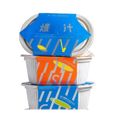 China Food Grade Supplier Meat And Vegetable Lunch Box Instant Self Heating Hot Pot for sale