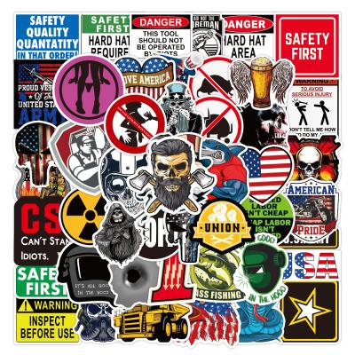 China OEM e-50pcs No Repeat Helmet Sticker Packs For Motorcycle Helmet Toolbox Toolbox Waterproof Cartoon Graffiti Laptop Anime Helmet Stickers for sale