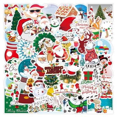 China High Quality OEM Style Christmas Sticker Packs New For Bottles Windows Laptop Amazon Hot Selling Vinyl Random Stickers for sale