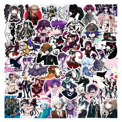 China OEM 50Pcs Kawaii Japanese Anime Random Sticker For Kids Adults Laptop Phone Luggage PVC Graffiti Sticker Waterproof Package for sale