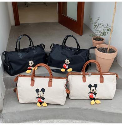 China Eco-Friendly Cute Lady Mickey Mouse Stylish Custom Ultralight Portable Luggage Travel Organizer Bag Set for sale