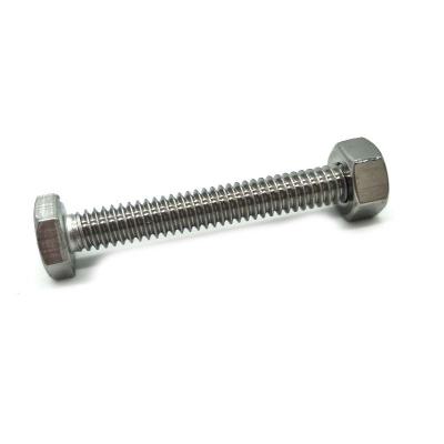 China Grade 8.8 Hex Bolt Hex Nut Stainless Steel Nut And Bolt Car Galvanized Bolts And Nuts for sale