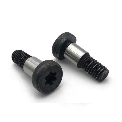 China M5 pan screw knurled m6 shoulder screw aluminum knurling shoulder screw for sale