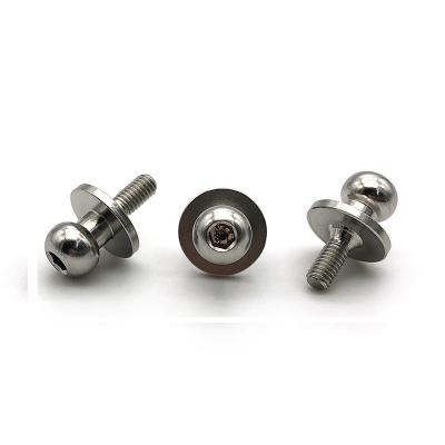 China Custom 40mm Round Ball Head Screws Mini Ball Head Screw Ball Head Screws for sale