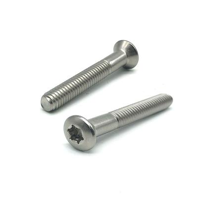 China Pan Wholesale DIN7991 Stainless Steel Screw ISO14581 CSK Countersunk M2-M10 Torx Head Machine Screw for sale