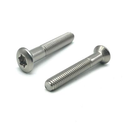 China Pan China Factory ISO14581 M3 M4 M5 Stainless Steel Torx Countersunk Flat Head Machine Screw for sale