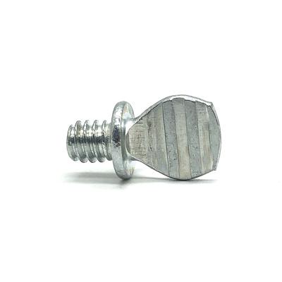 China Zinc Shovel Head 3mm Flat Head 3mm Thumb Screw M6 Inch Screw Plastic Thumb Screw for sale