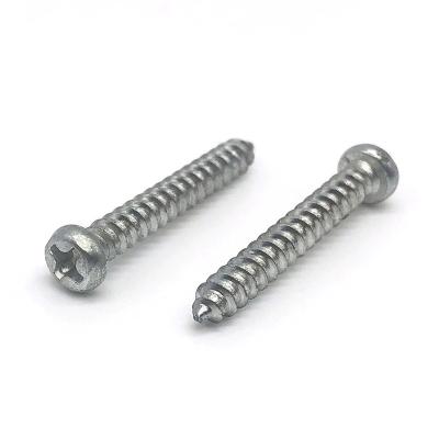 China Pan Tapping Screw 15mm Stainless Steel Tapping Screws Wooden And Self Tapping Galvanized for sale