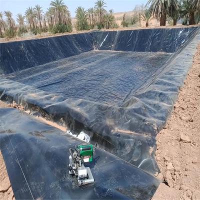 China Contemporary Design HDPE Fish Farming Pond Liner 0.3mm 0.5mm 1mm 1.5mm 2mm Width 2m-8m for sale