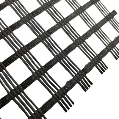 China High Intensity Biaxial Glass Fiber Geogrid for Earth Working PP Plastic Biaxial Geogrid for sale