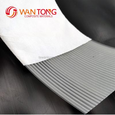 China 4 mm de altura PVD Prefabricado drenaje vertical Wick drenaje para las necesidades del proyecto de construcción en venta