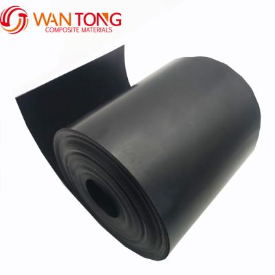 China Schwarze HDPE Geomembran Liner 1 mm für Landwirtschaftliche Teiche Wasserdicht 0,5 mm 0,75 mm 1,5 mm zu verkaufen